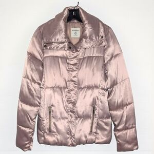 Old Navy Rose Gold Women's Puffer Jacket S